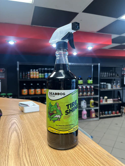 DeadDog Tire Shine | No-Sling Gloss | Long-Lasting Shine