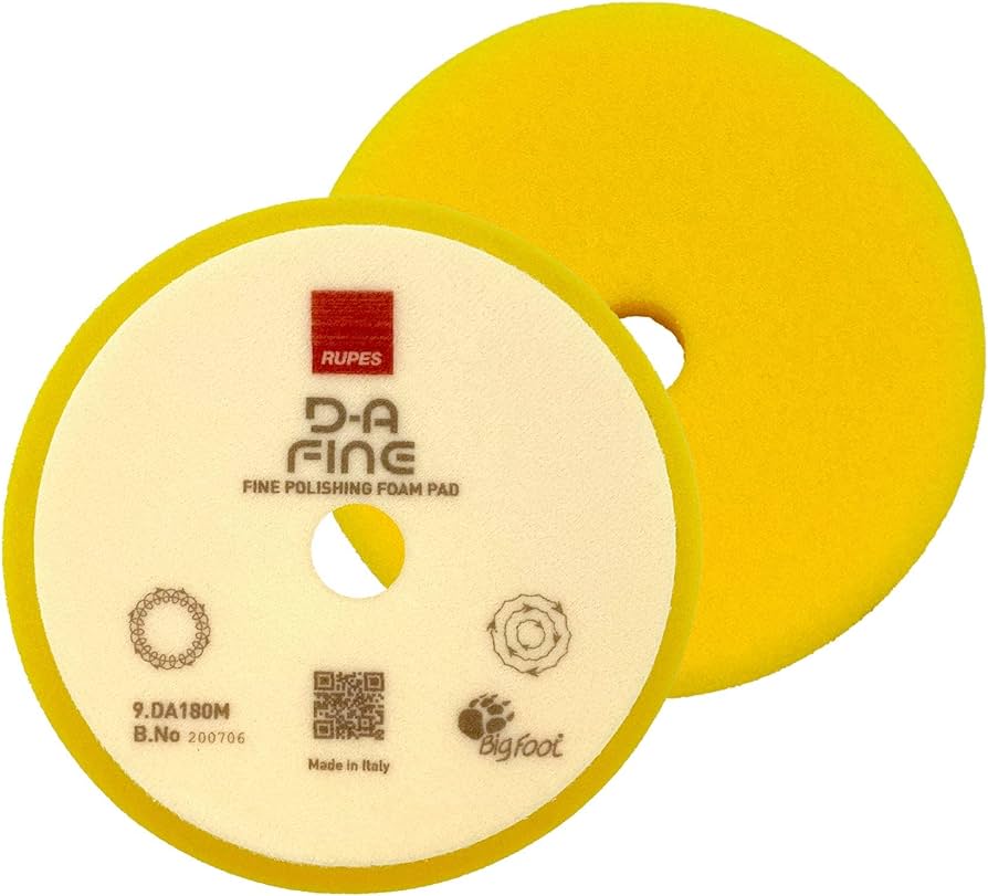 Rupes D-A Polishing Foam Pads